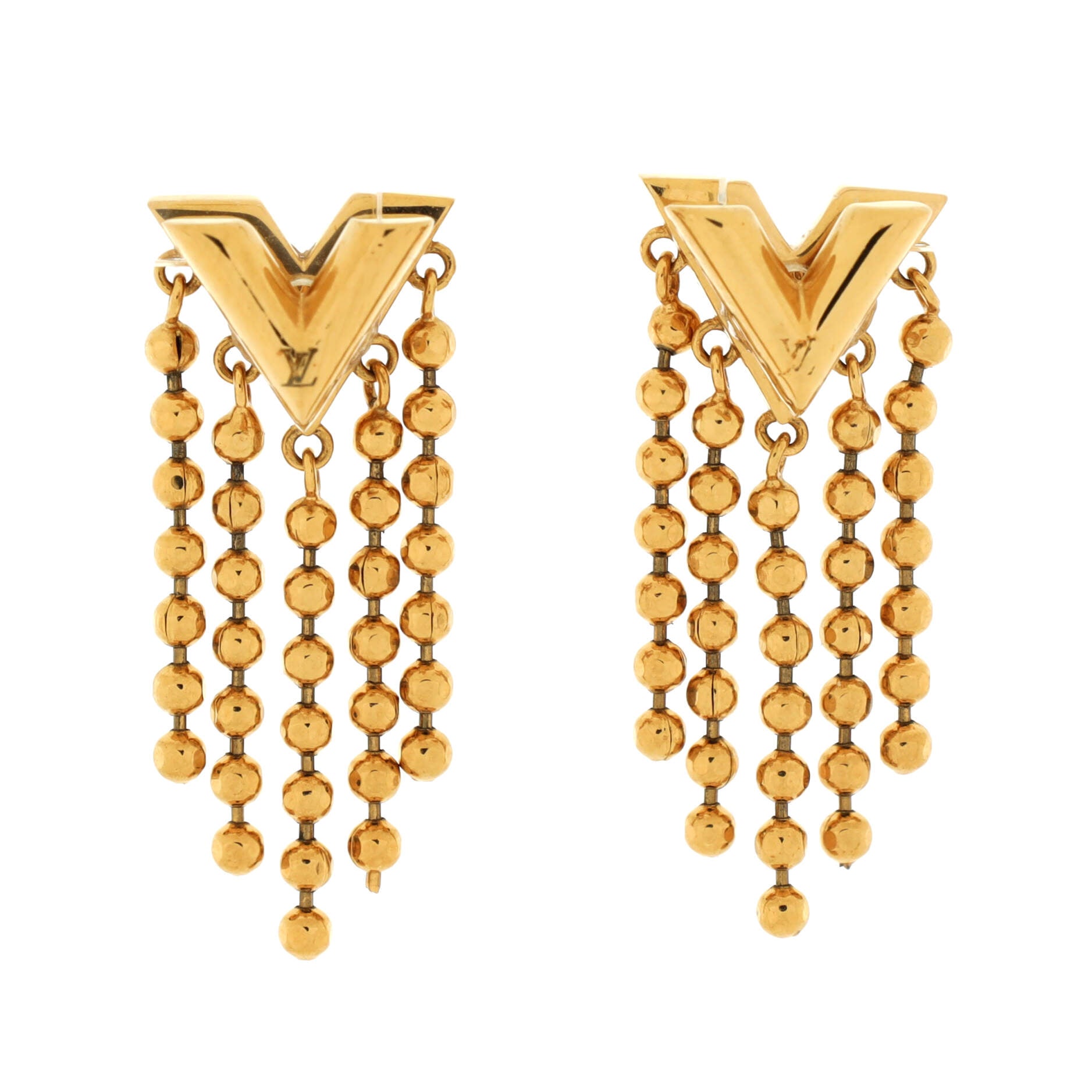 Essential V Boucle Fringe Earrings