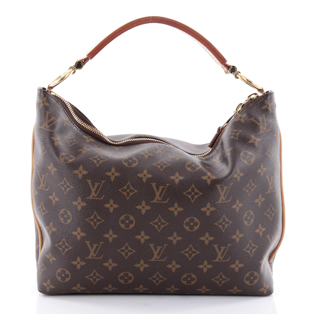 Buy Louis Vuitton Sully Handbag Monogram Canvas PM Brown 2426901 – Rebag