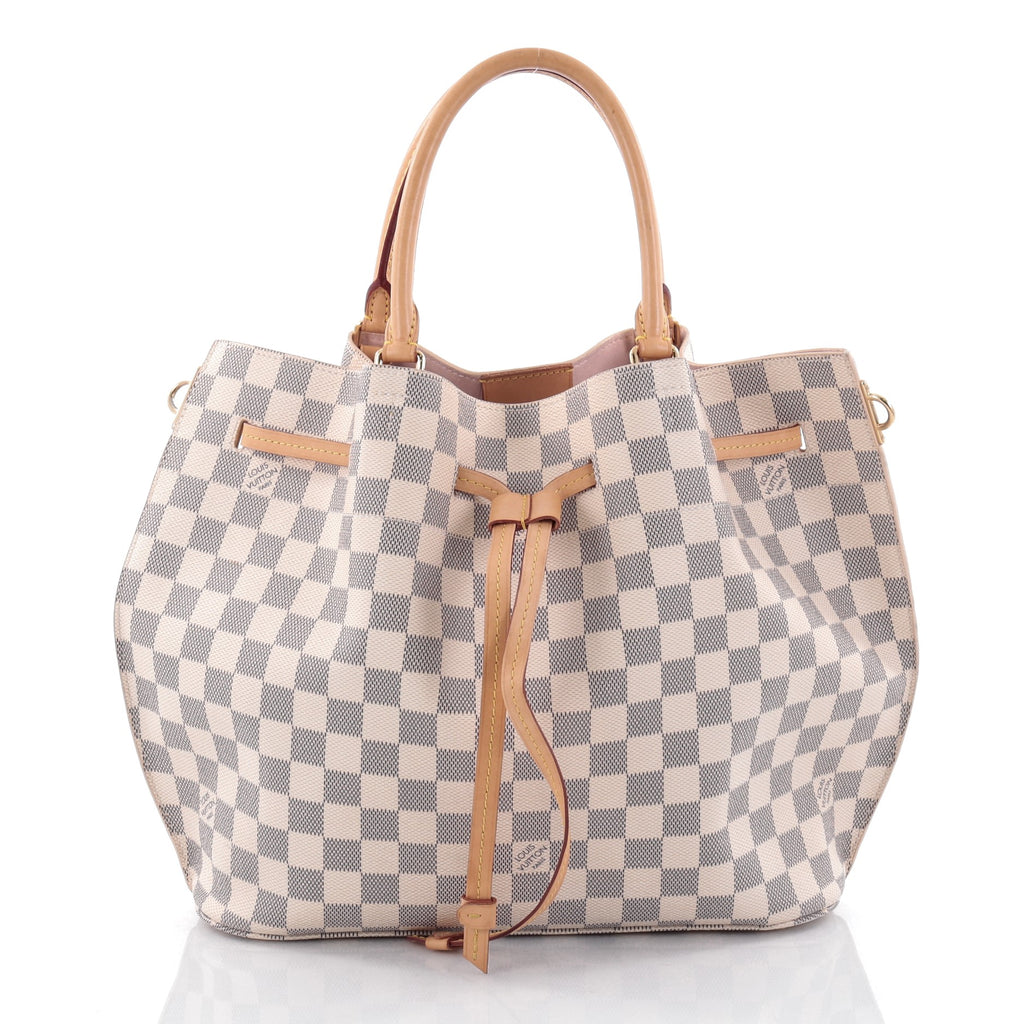Buy Louis Vuitton Girolata Handbag Damier White 2429002 – Rebag