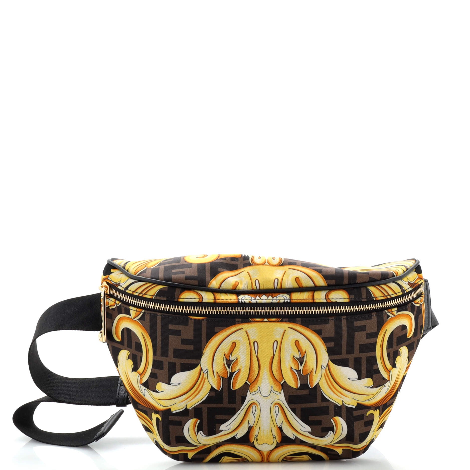 x Fendi Fendace Belt Bag Printed Zucca Nylon