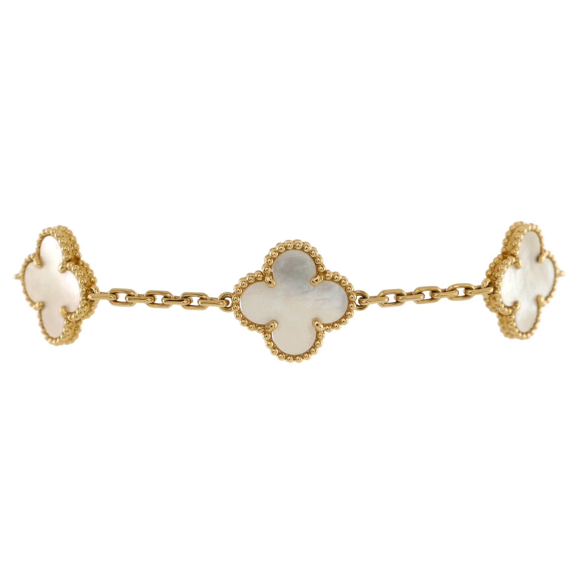 Vintage Alhambra 5 Motifs Bracelet