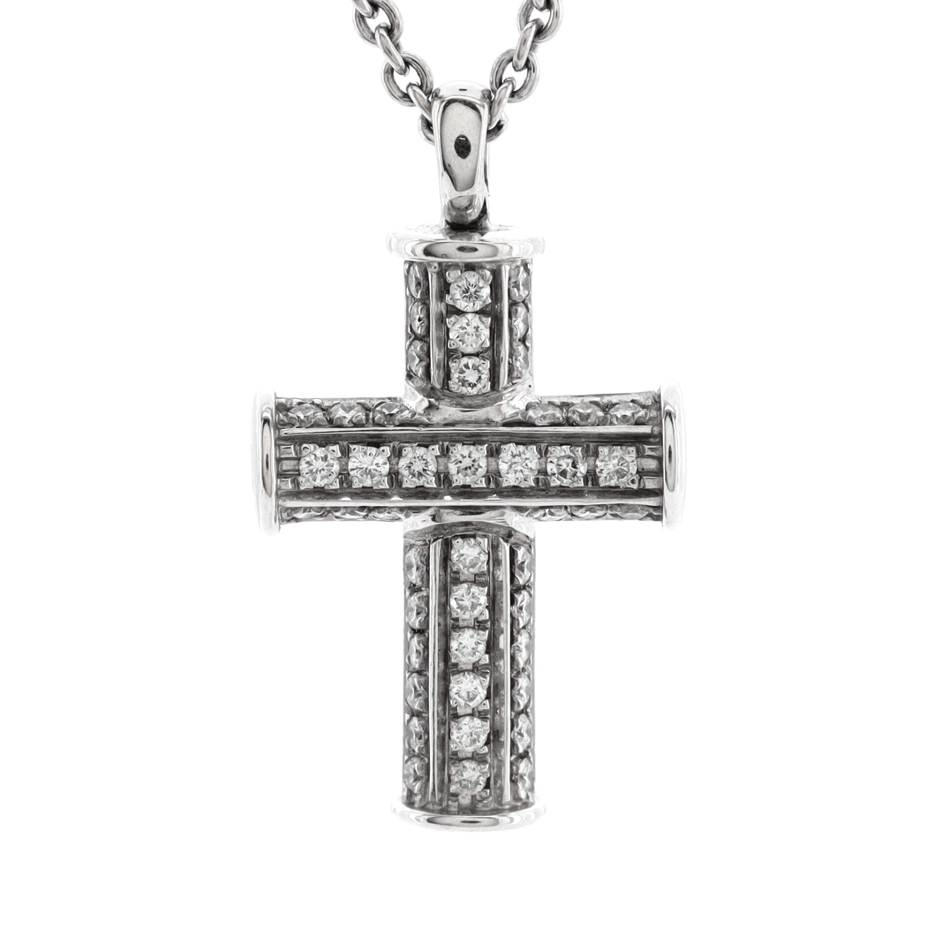 Latin Cross Pendant Necklace