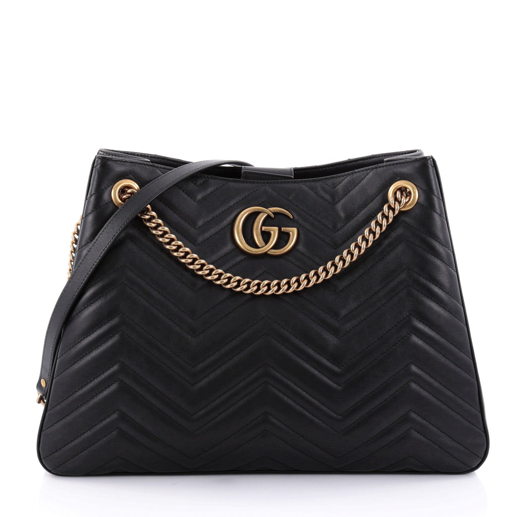 Buy Gucci GG Marmont Chain Shoulder Bag Matelasse Leather 2467801 – Rebag