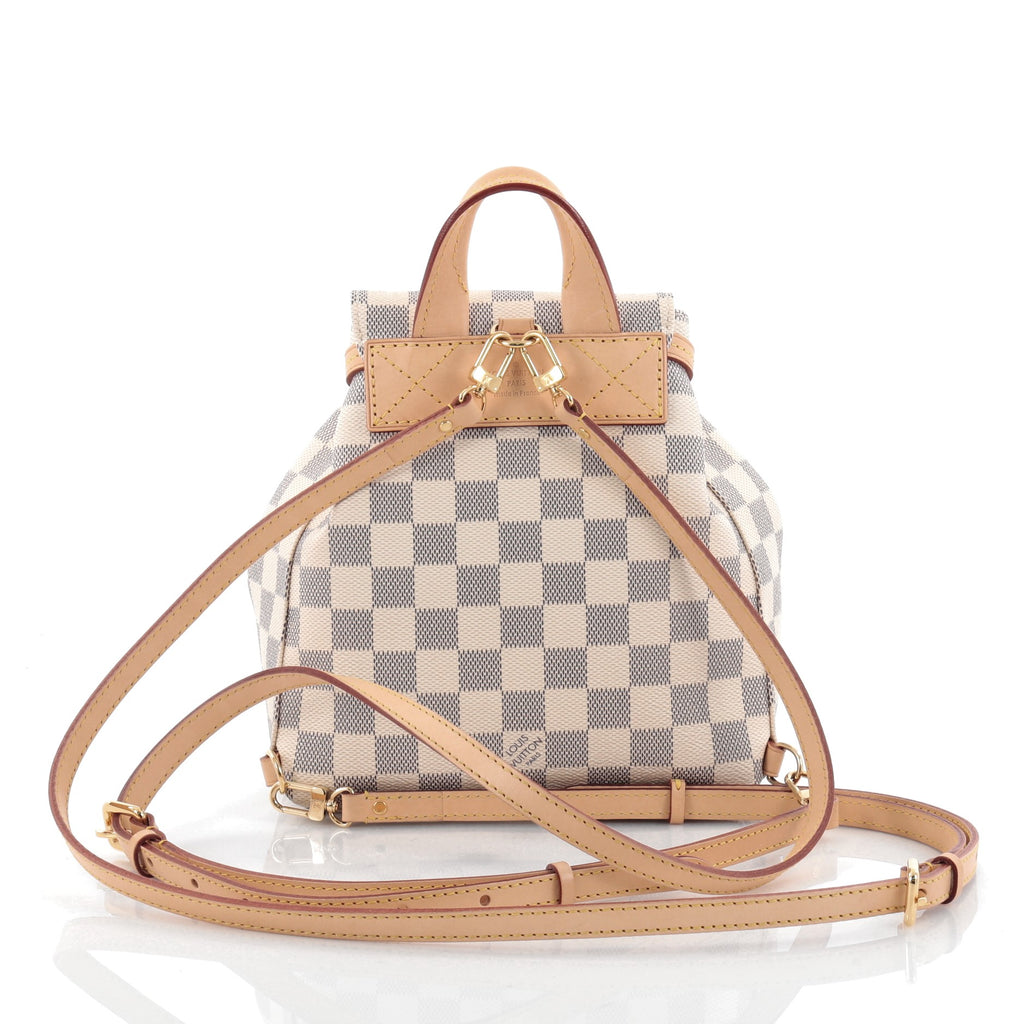 Louis Vuitton SPERONE BB White Leather ref.43686 - Joli Closet