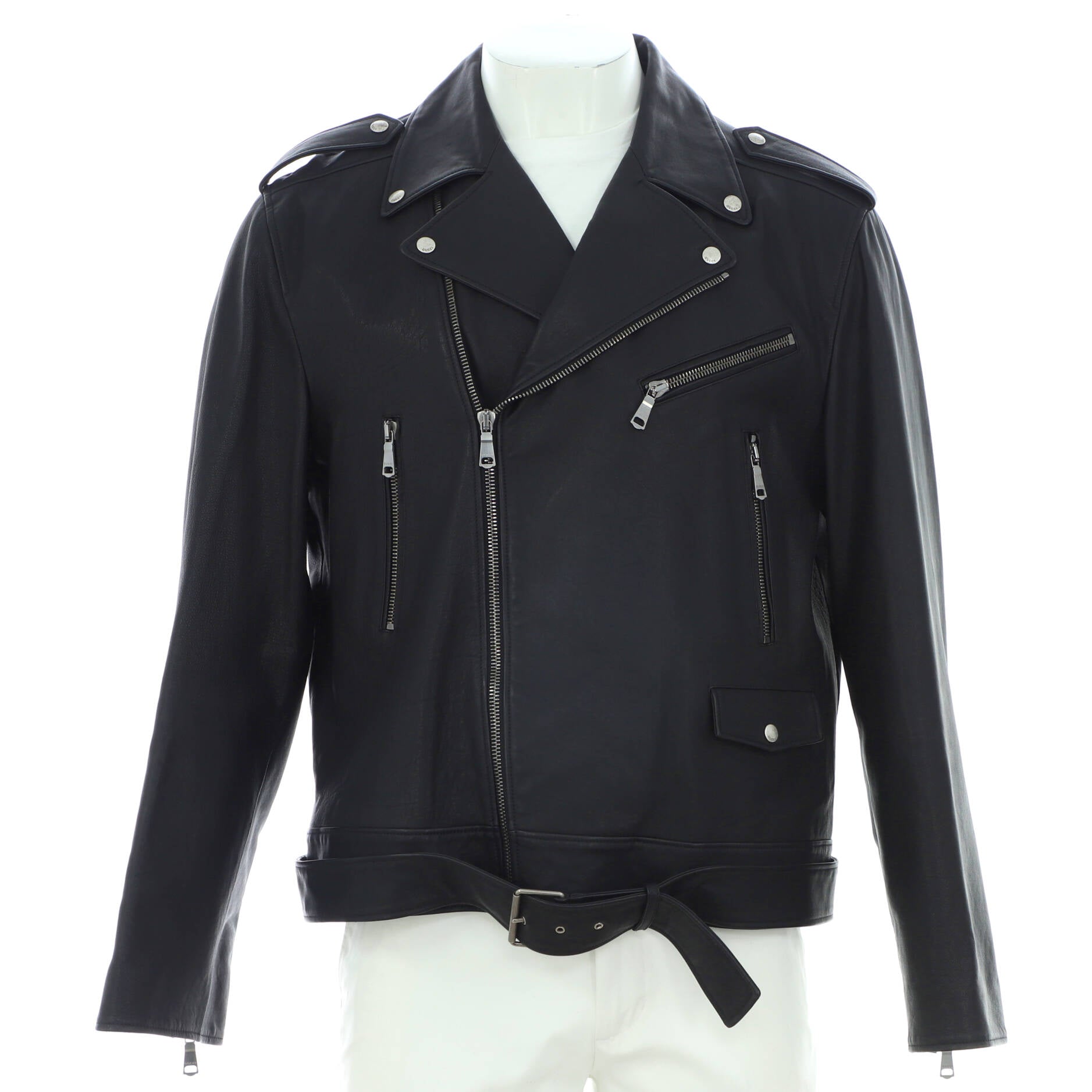 Men's Biker Jacket Leather