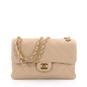 Buy Chanel Vintage Double Sided Flap Bag Quilted Lambskin 2492902