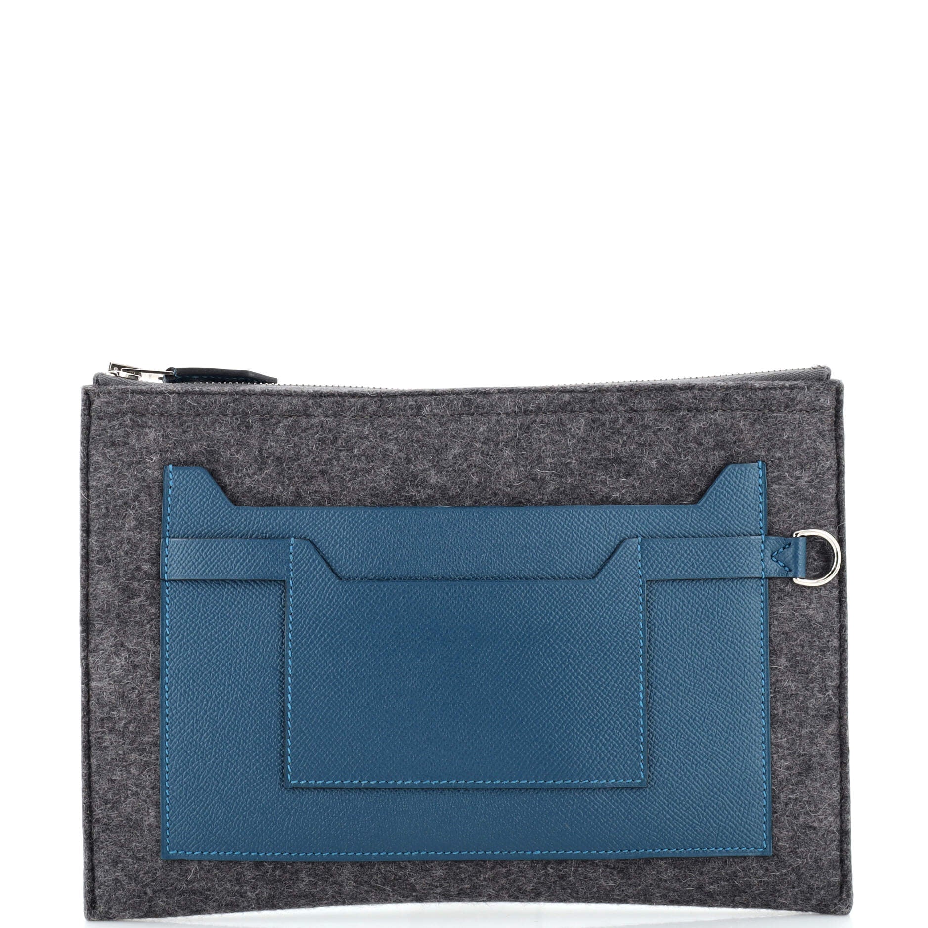 Toodoo Pouch Epsom and Wool 29