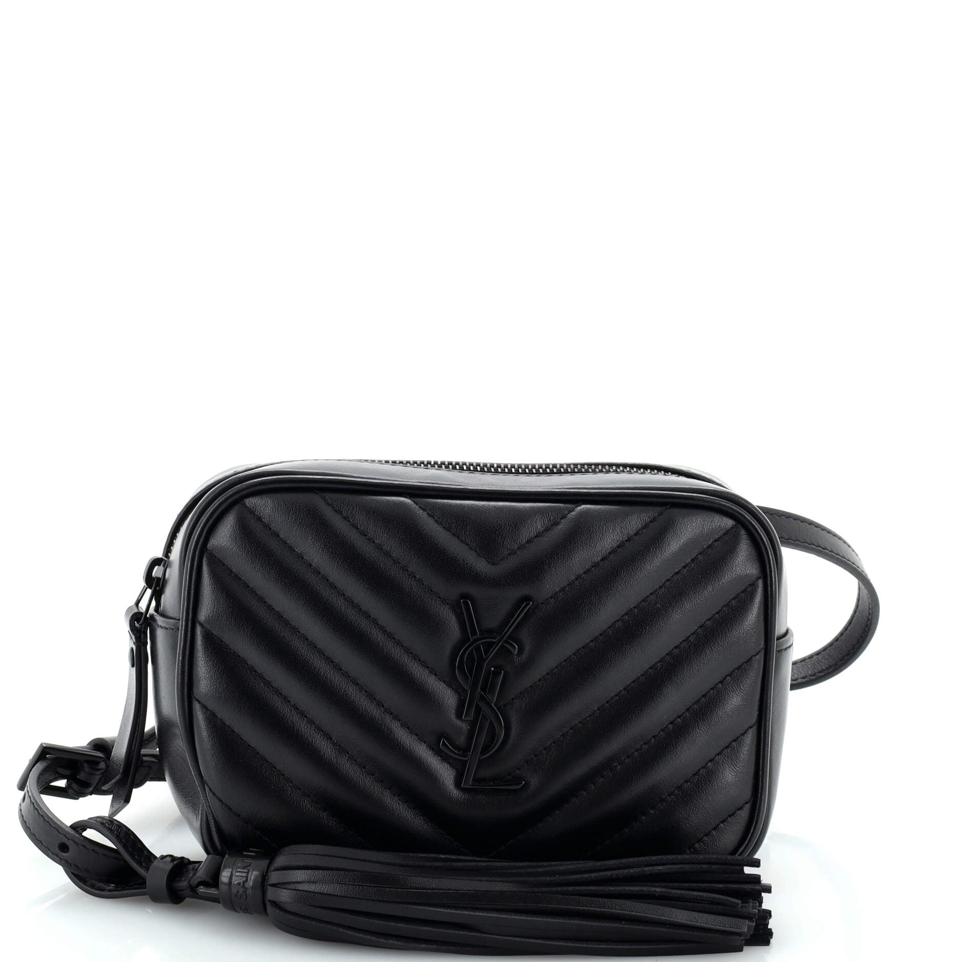 Lou Belt Bag Matelasse Chevron Leather