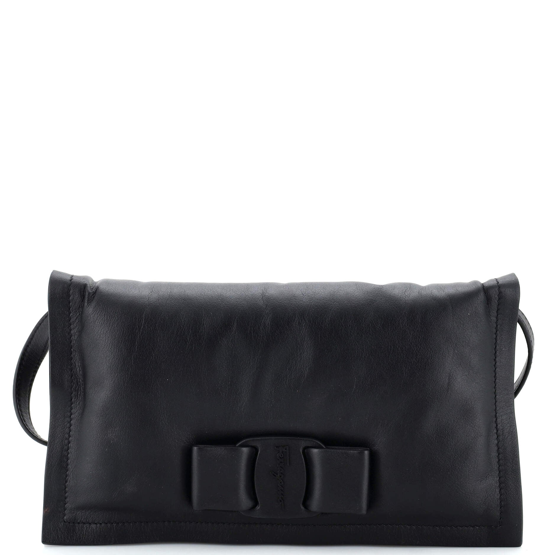 Viva Bow Flap Bag Leather Mini