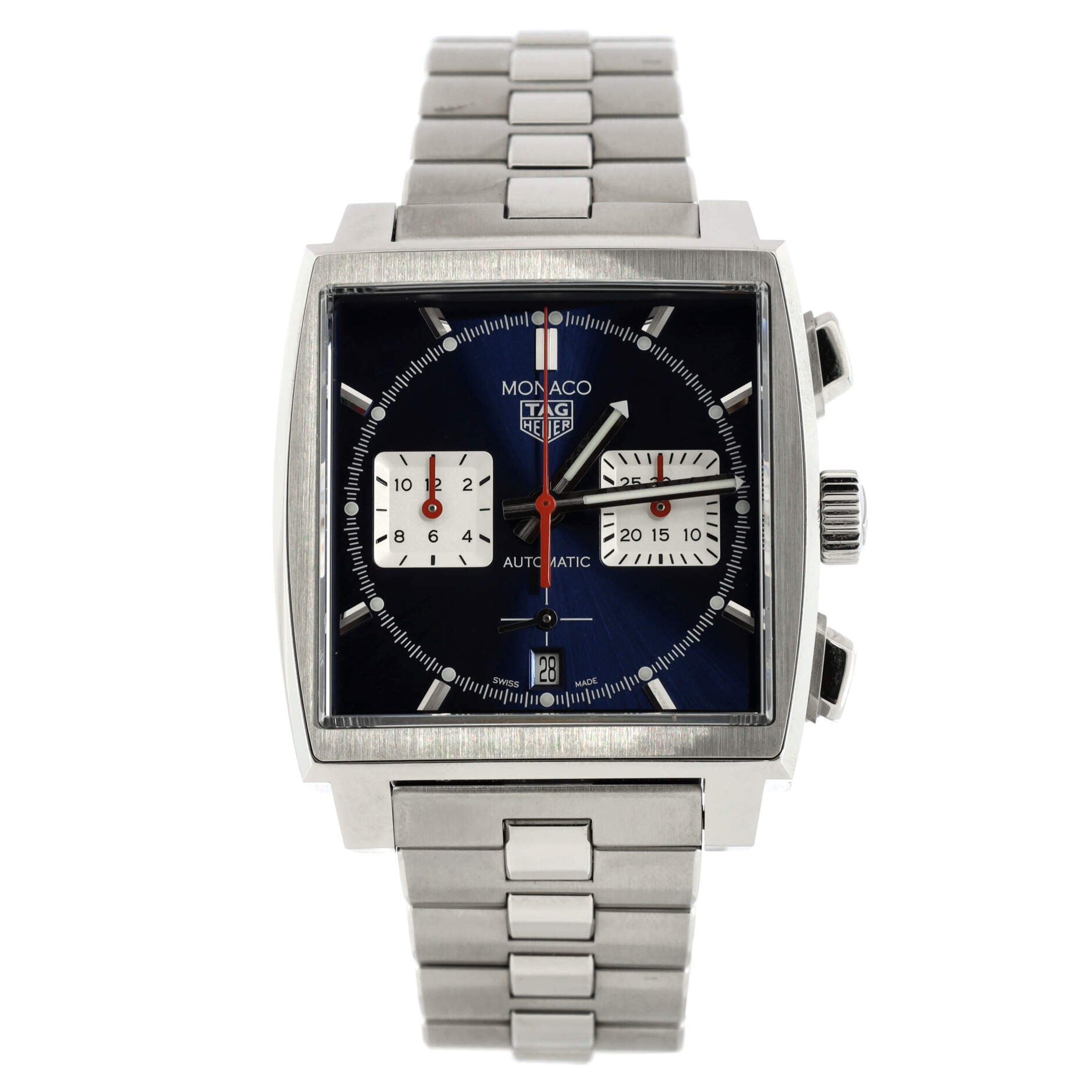 Monaco Calibre Heuer 02 Chronograph Automatic Watch (CBL2111.BA0644)