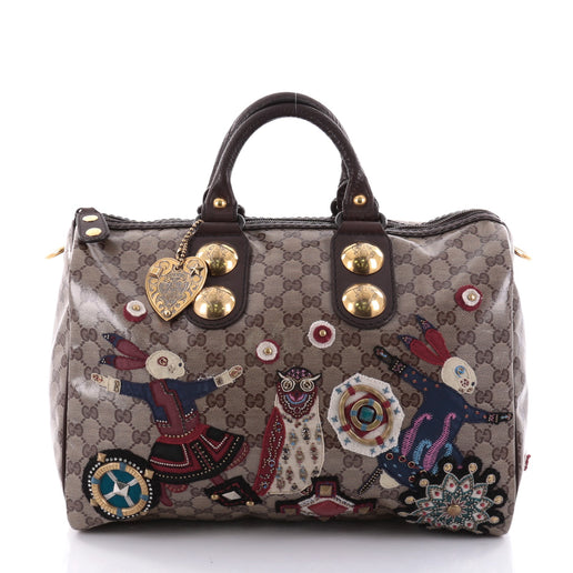 Gucci Babouska Boston Bag Embellished 