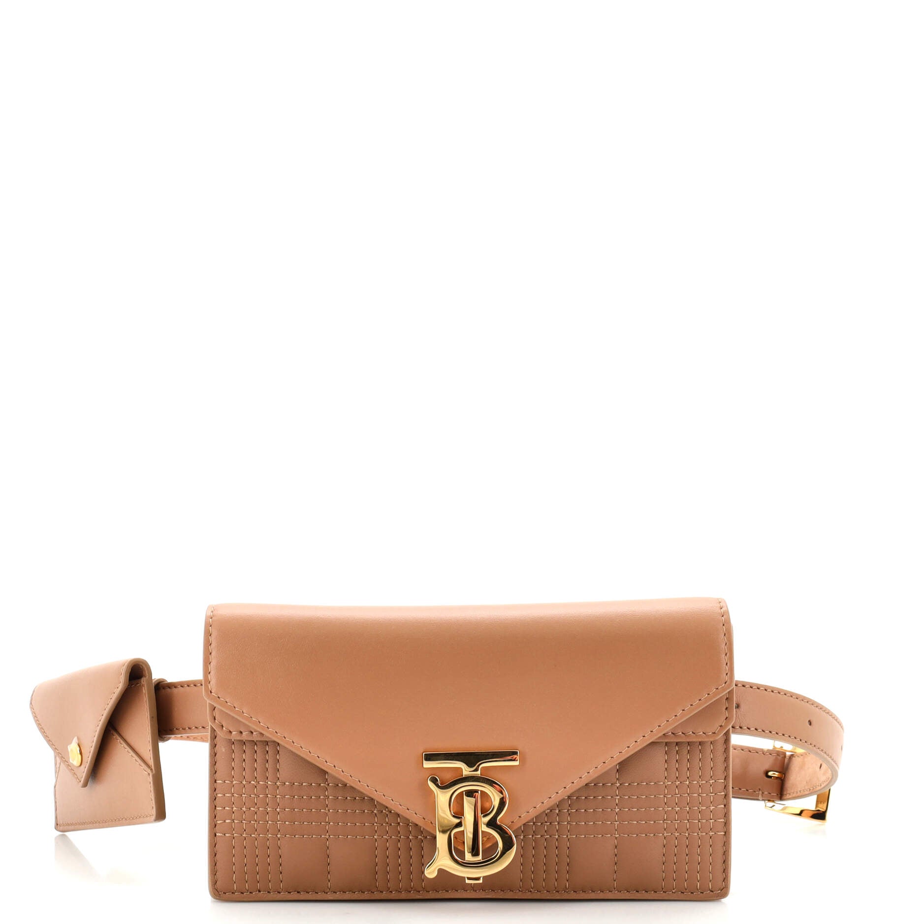 TB Belt Bag Quilted Leather