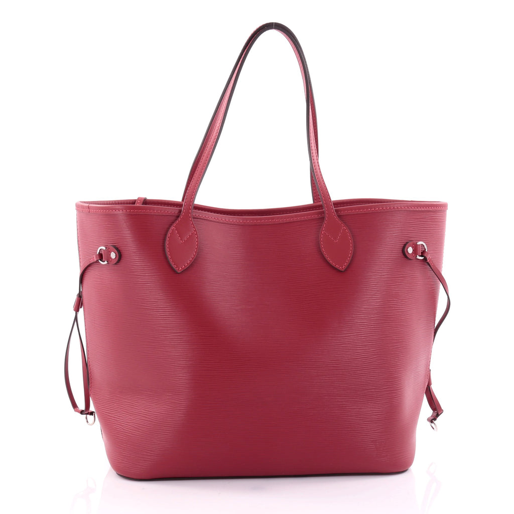 Buy Louis Vuitton Neverfull Tote Epi Leather MM Red 2550913 – Rebag