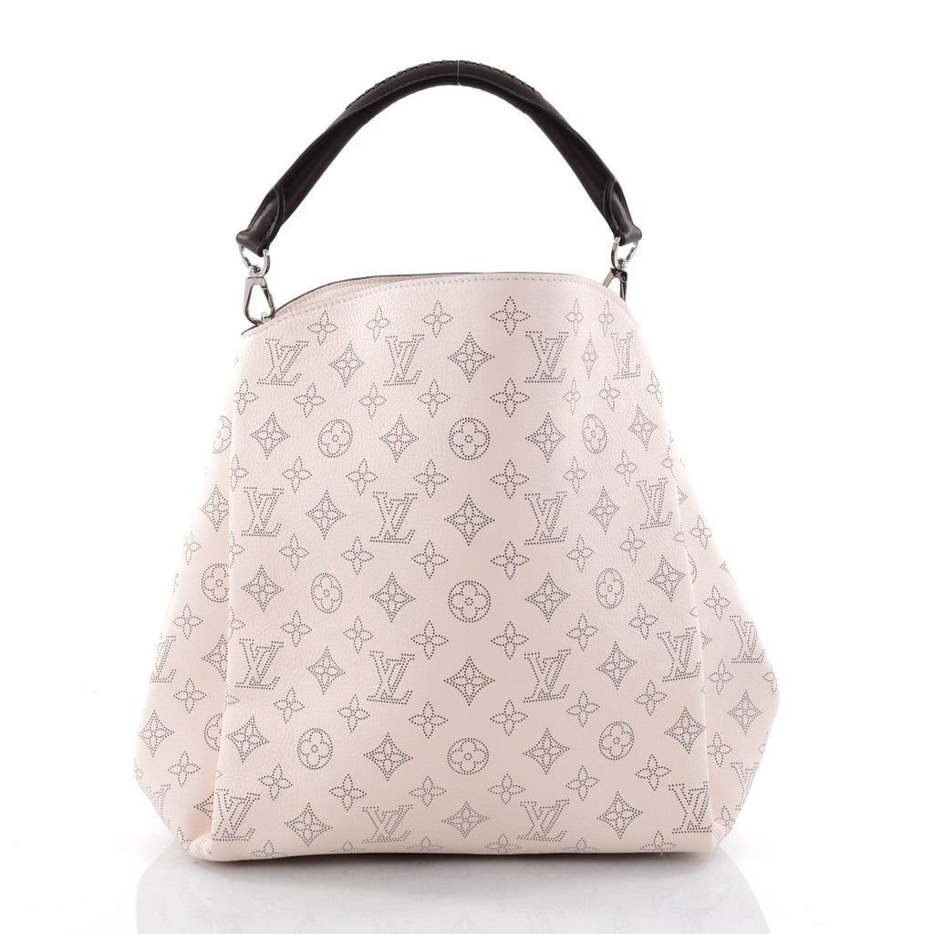 Buy Louis Vuitton Babylone Handbag Mahina Leather PM Pink 2550914 – Trendlee