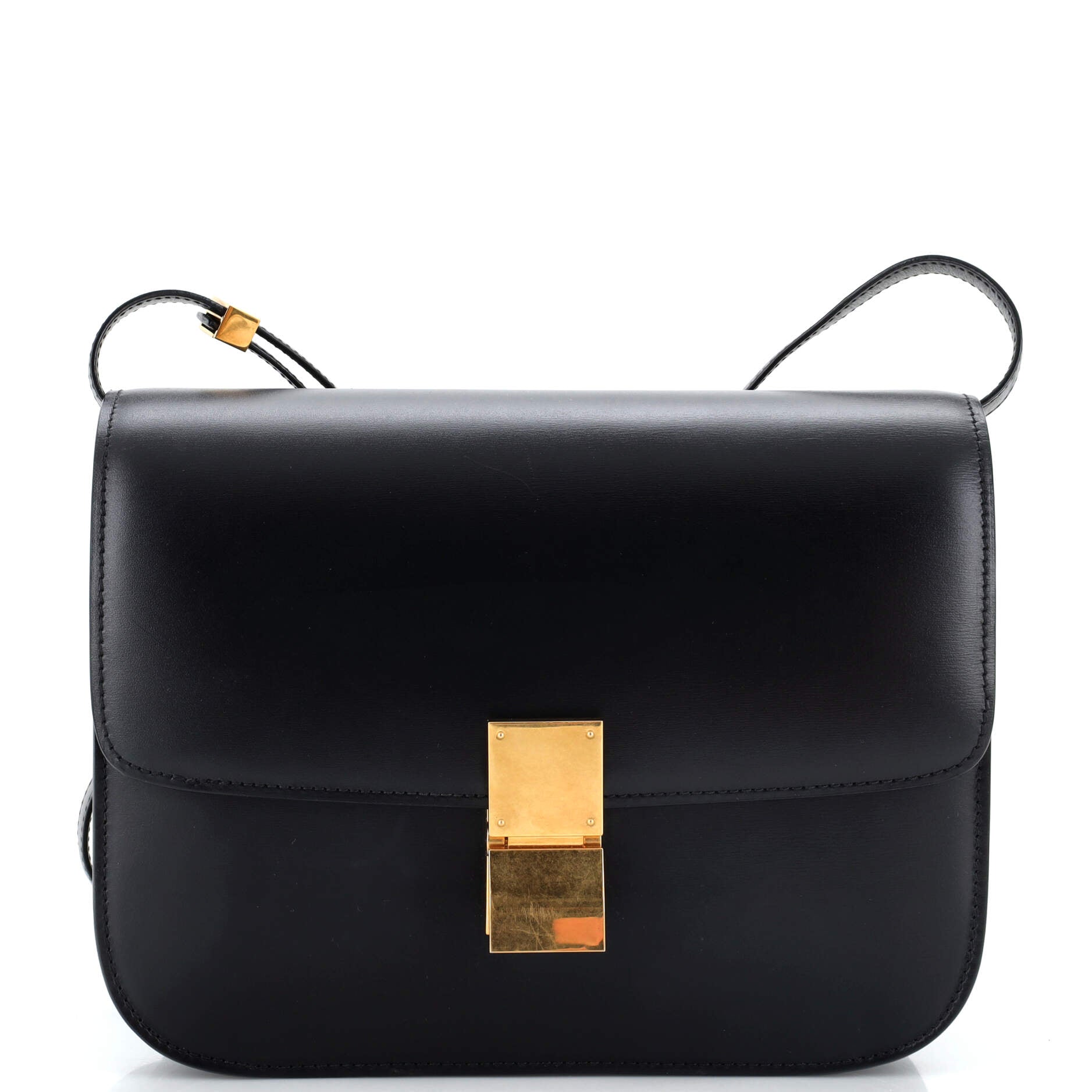 Classic Box Bag Smooth Leather Medium