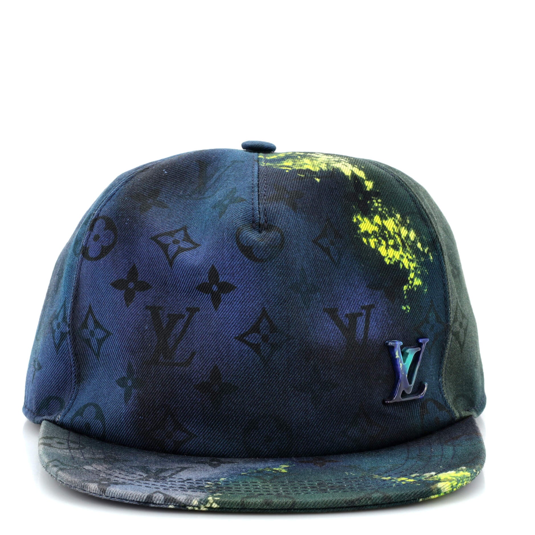 Baseball Cap Tie Dye Monogram Canvas