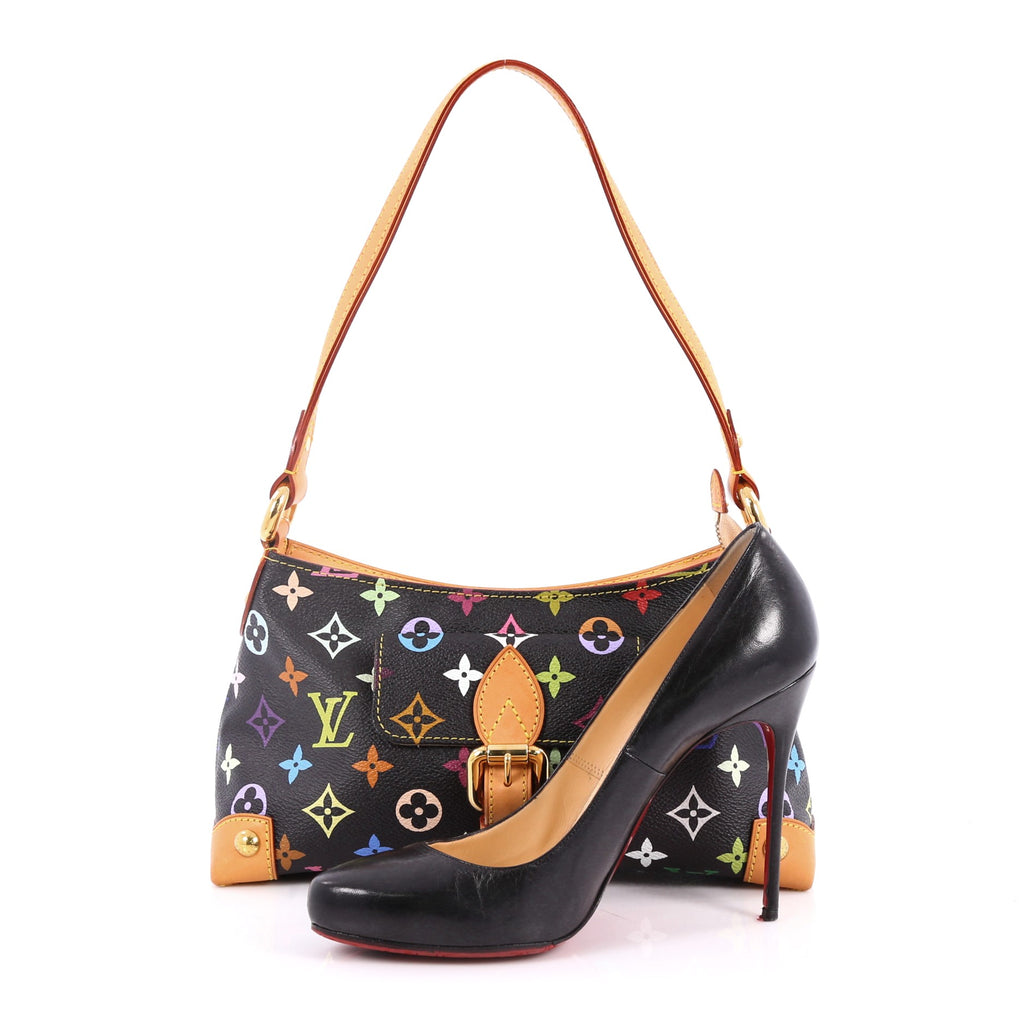 Buy Louis Vuitton Eliza Handbag Monogram Multicolor Black 2578201 – Rebag