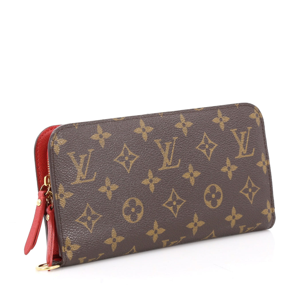 Buy Louis Vuitton Clemence Wallet Monogram Canvas Brown 2579401 – Rebag