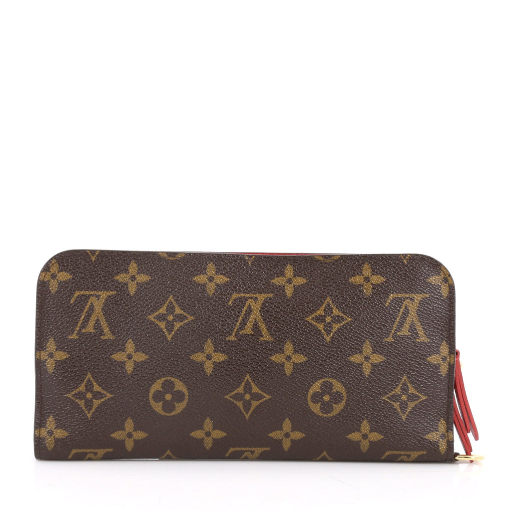 Buy Louis Vuitton Clemence Wallet Monogram Canvas Brown 2579401 – Rebag