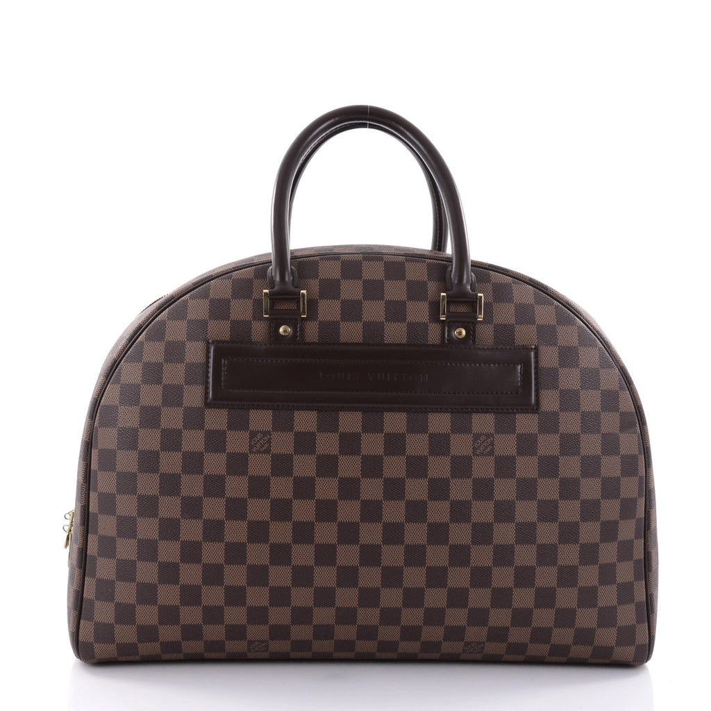Buy Louis Vuitton Nolita Handbag Damier 24 Heures Brown 2585203 – Rebag