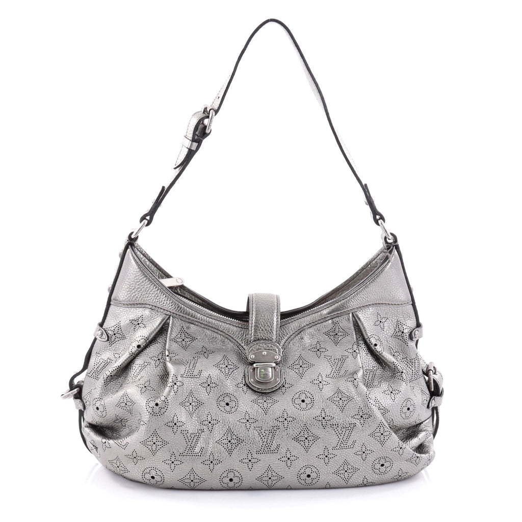 Buy Louis Vuitton XS Crossbody Bag Mahina Leather Silver 2599104 – Rebag