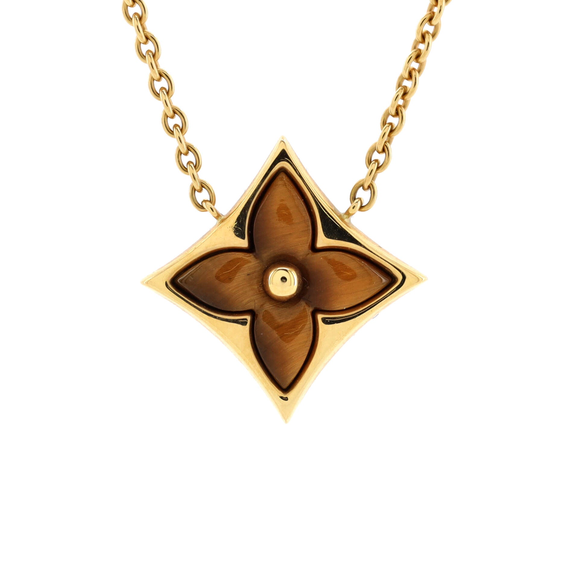 Color Blossom Star Pendant Necklace