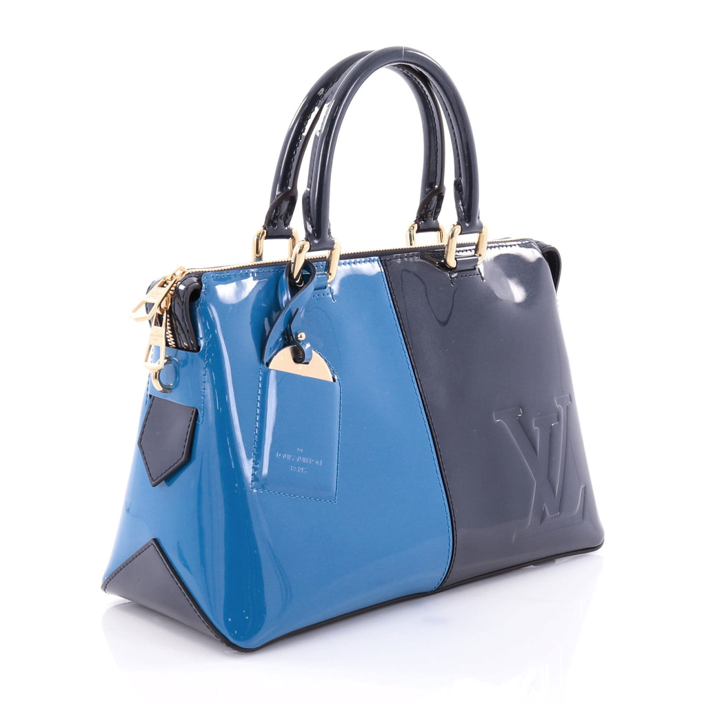 Buy Louis Vuitton Miroir Tote Patent Blue 2642404 – Rebag