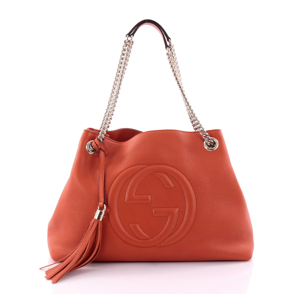 Buy Gucci Soho Chain Strap Shoulder Bag Leather Medium 2660902 – Trendlee