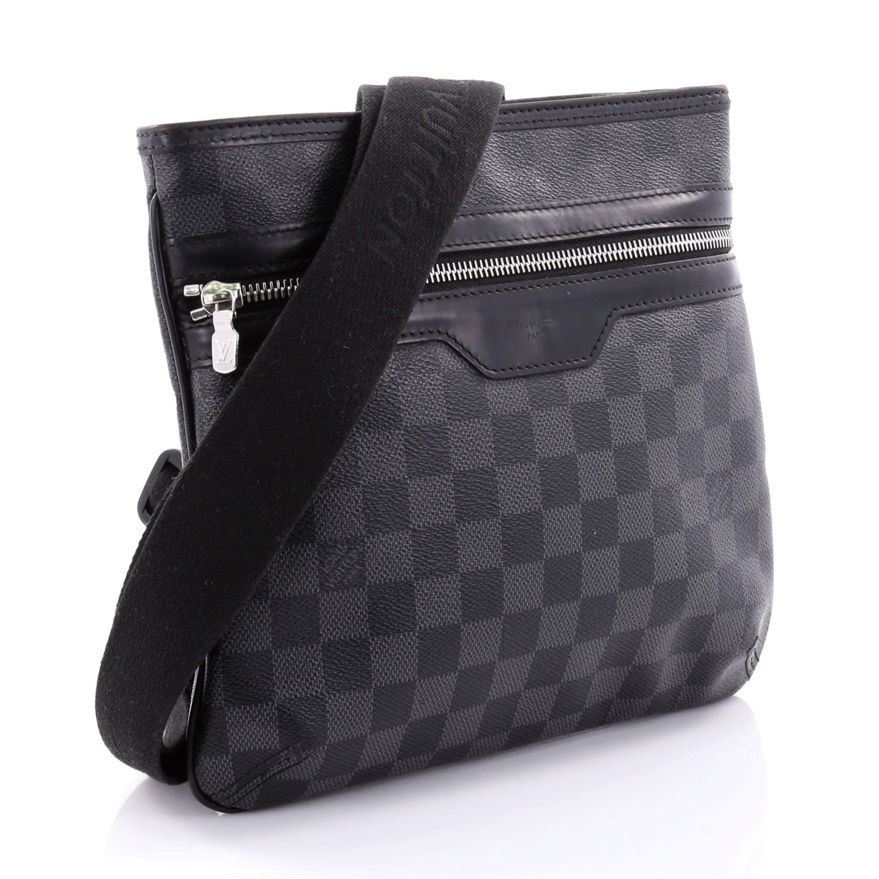 Buy Louis Vuitton Thomas Handbag Damier Graphite Gray 2661203