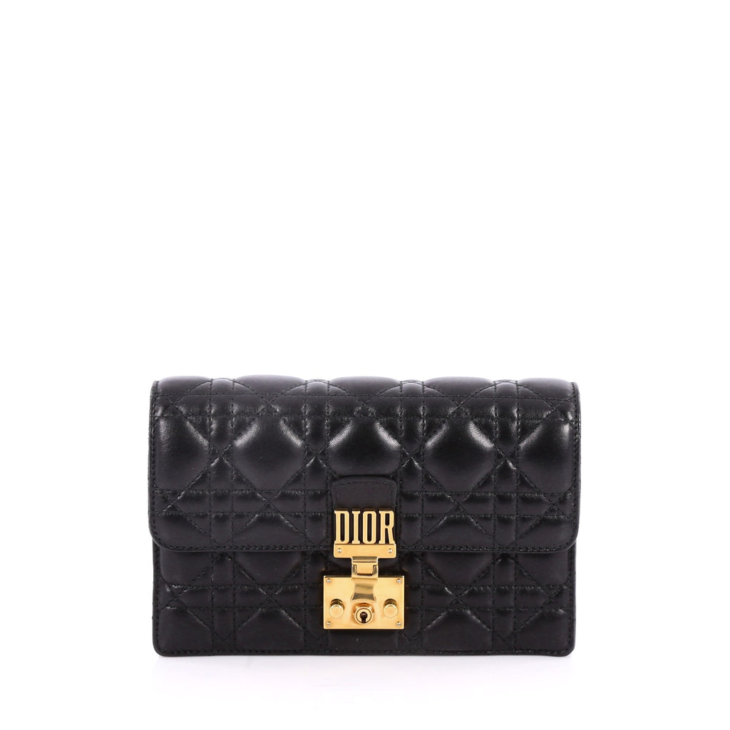 Dior Addict Wallet On ChainClutch Luxury Bags  Wallets on Carousell
