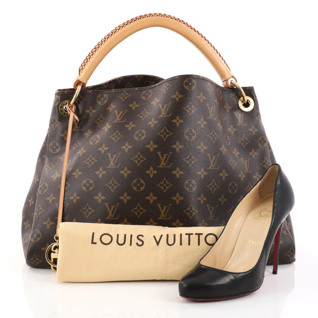 Buy Louis Vuitton Artsy Handbag Monogram Canvas MM Brown 2951101 – Trendlee
