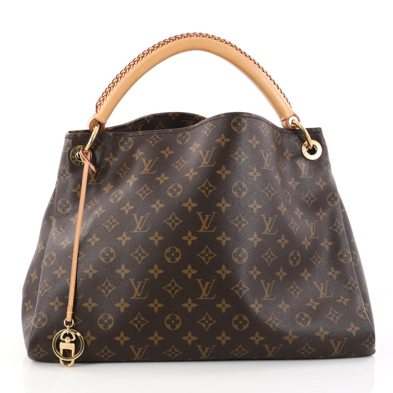 Buy Louis Vuitton Artsy Handbag Monogram Canvas MM Brown 2951101 – Rebag