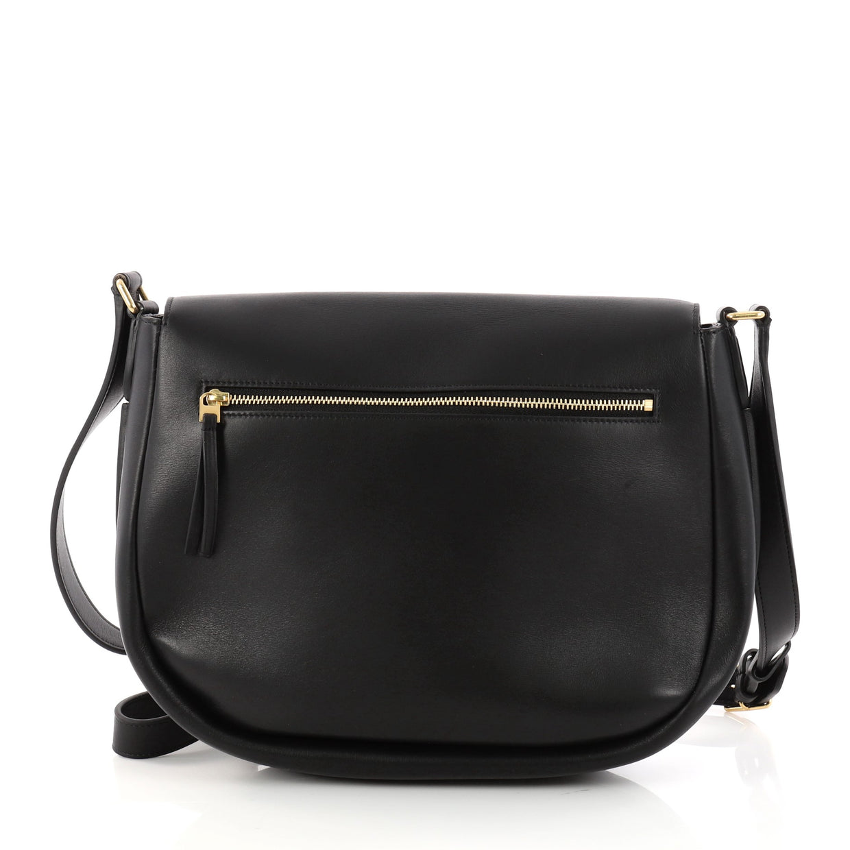 Buy Celine Trotteur Messenger Bag Calfskin Medium Black 3046402