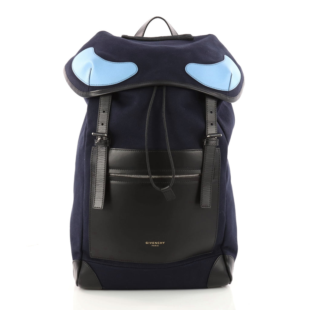 Givenchy Rider Backpack Canvas with 
