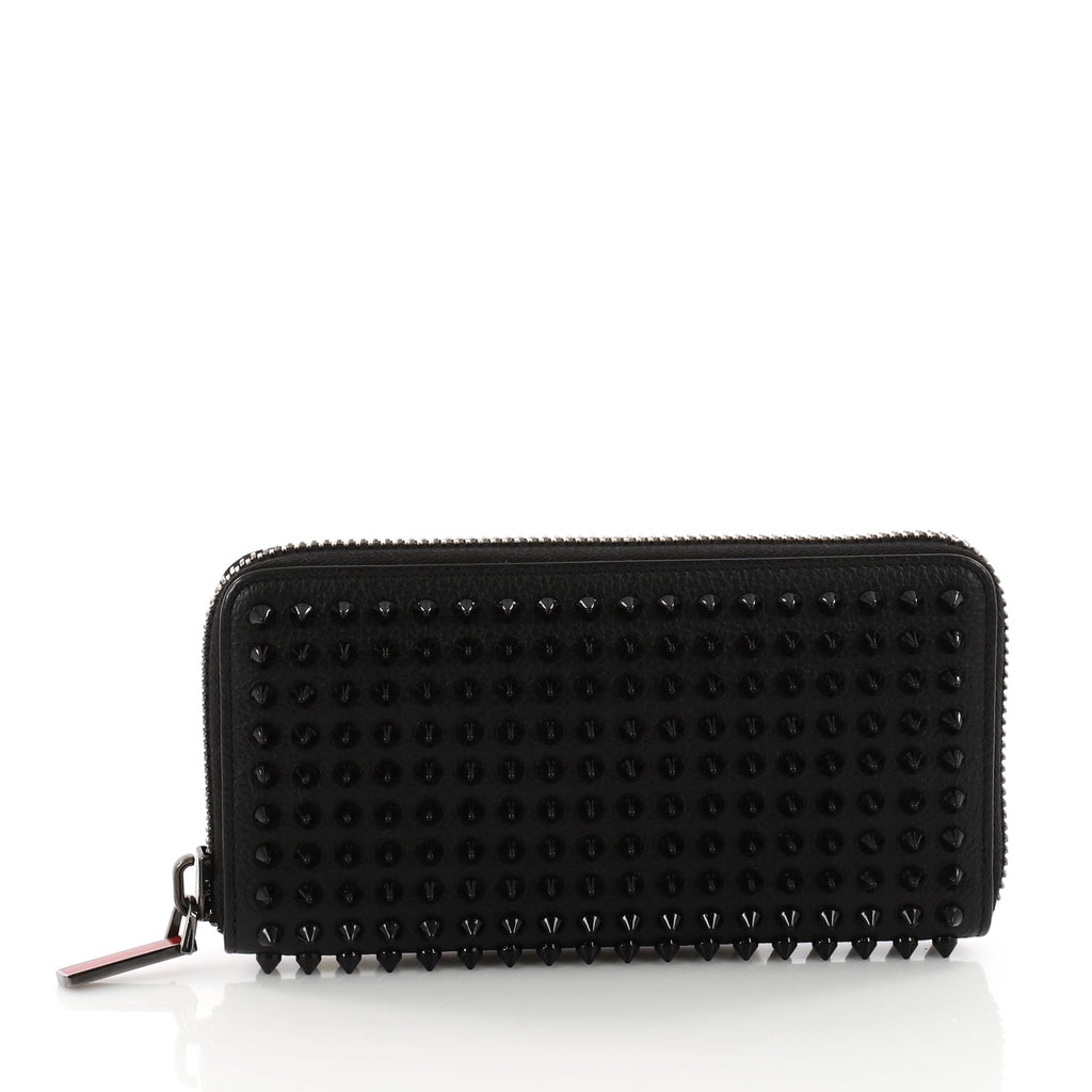 Buy Christian Louboutin Panettone Wallet Spiked Leather 3388809