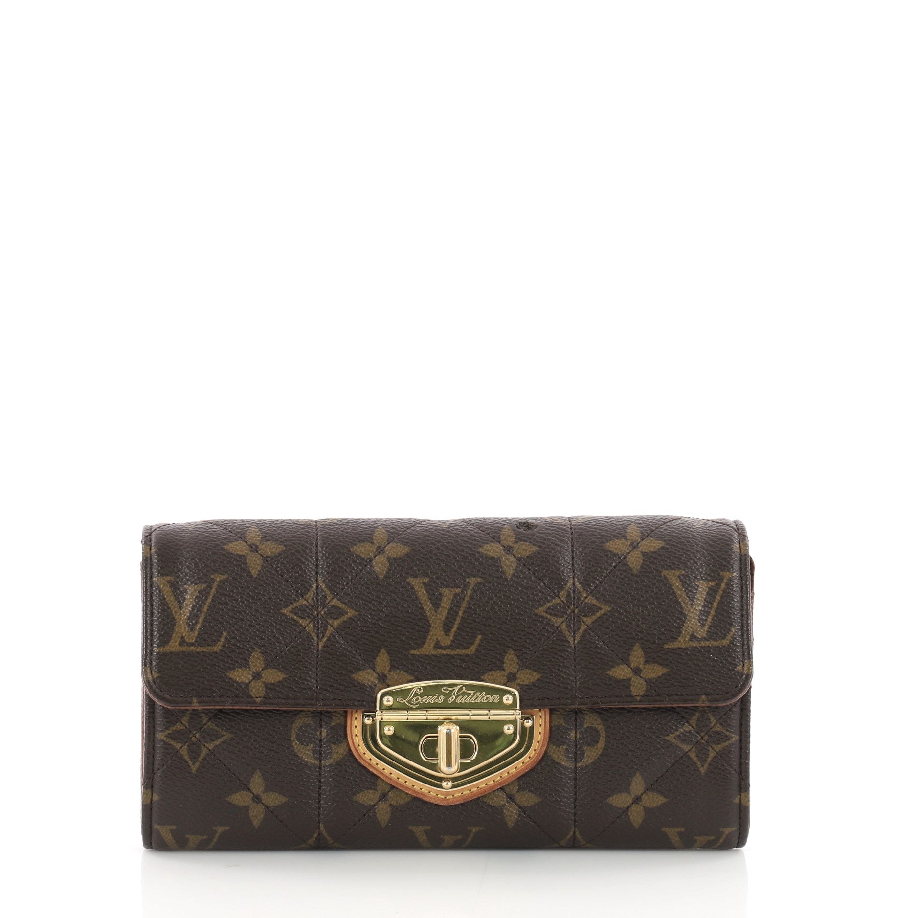 Louis Vuitton Limited Edition Gris Suede Monogram Tuffetage