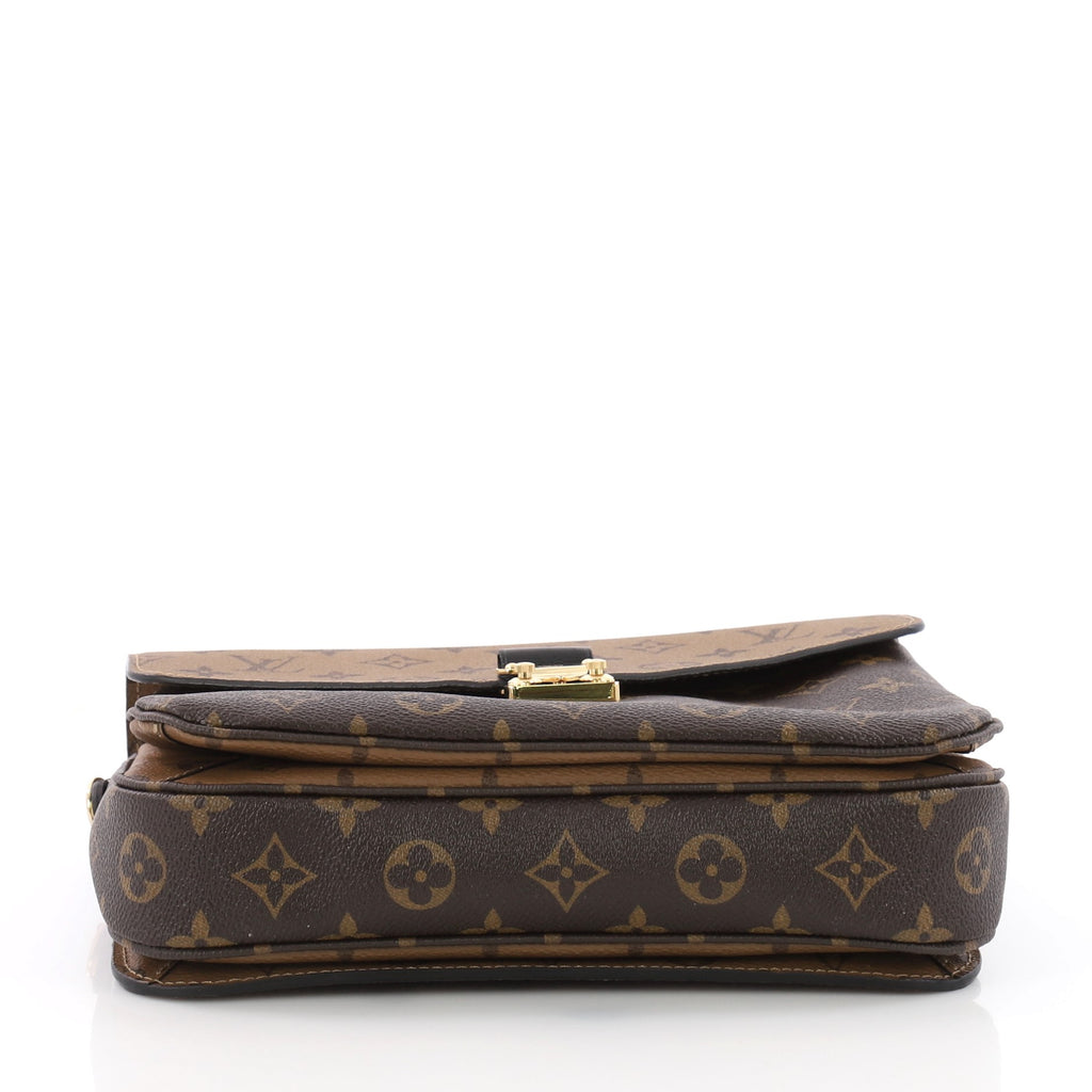 Louis Vuitton Pochette Metis Reverse Monogram Canvas Brown 3596201 – Rebag