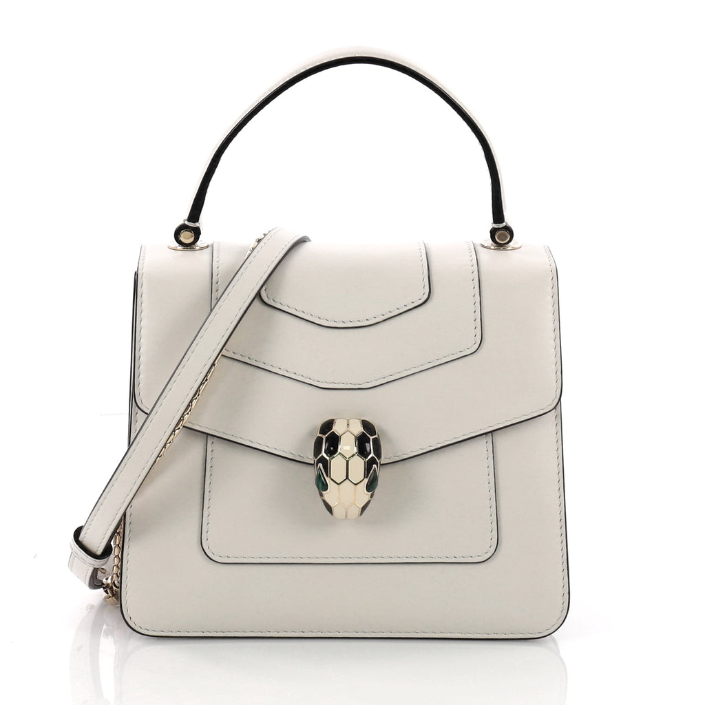 bvlgari serpenti forever top handle bag