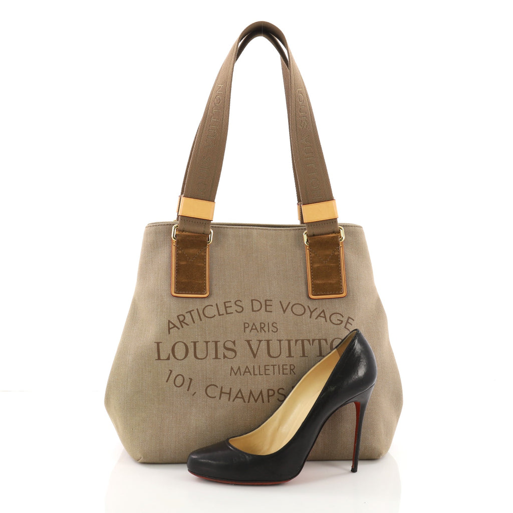 Louis Vuitton Articles De Voyage Monogram Neverfull Tote Bag #131156