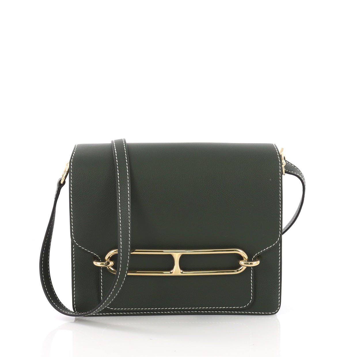 Hermes Roulis Handbag Evercolor 23 - Rebag