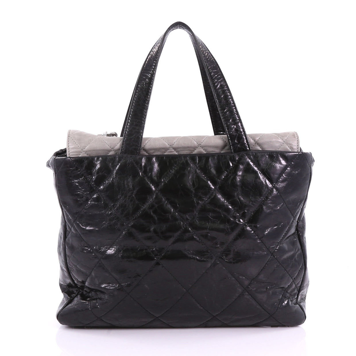 Chanel Portobello Tote Quilted Glazed Calfskin Medium 37370174