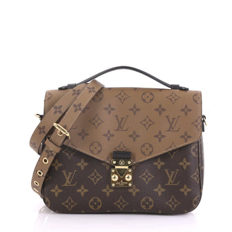 NEW Louis Vuitton Pochette Metis Monogram Canvas Hand Bag with Strap at  1stDibs