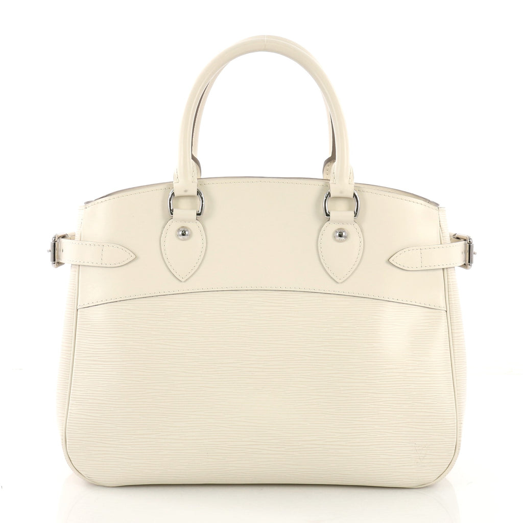 Louis Vuitton Passy Handbag Epi Leather PM White 3967574 – Rebag