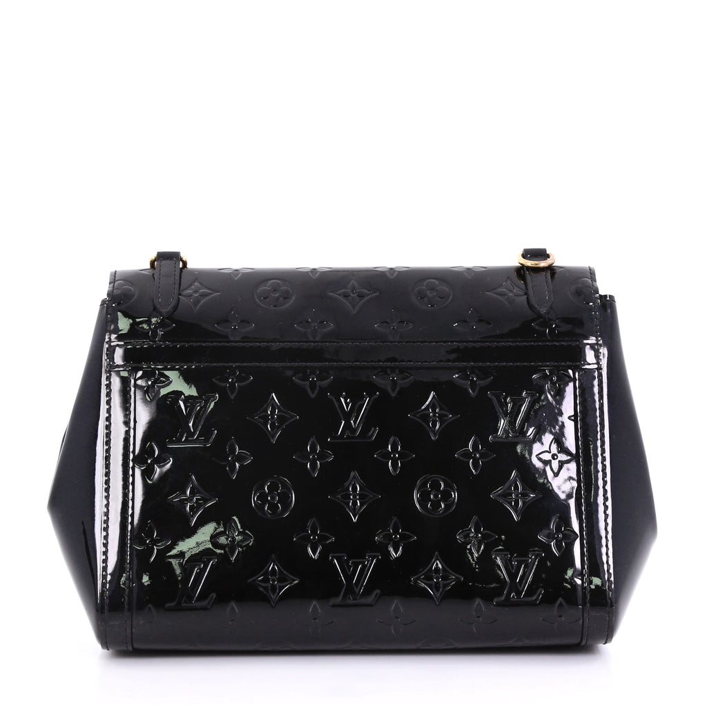 Louis Vuitton Venice Shoulder Bag Monogram Vernis Black 405261 – Rebag