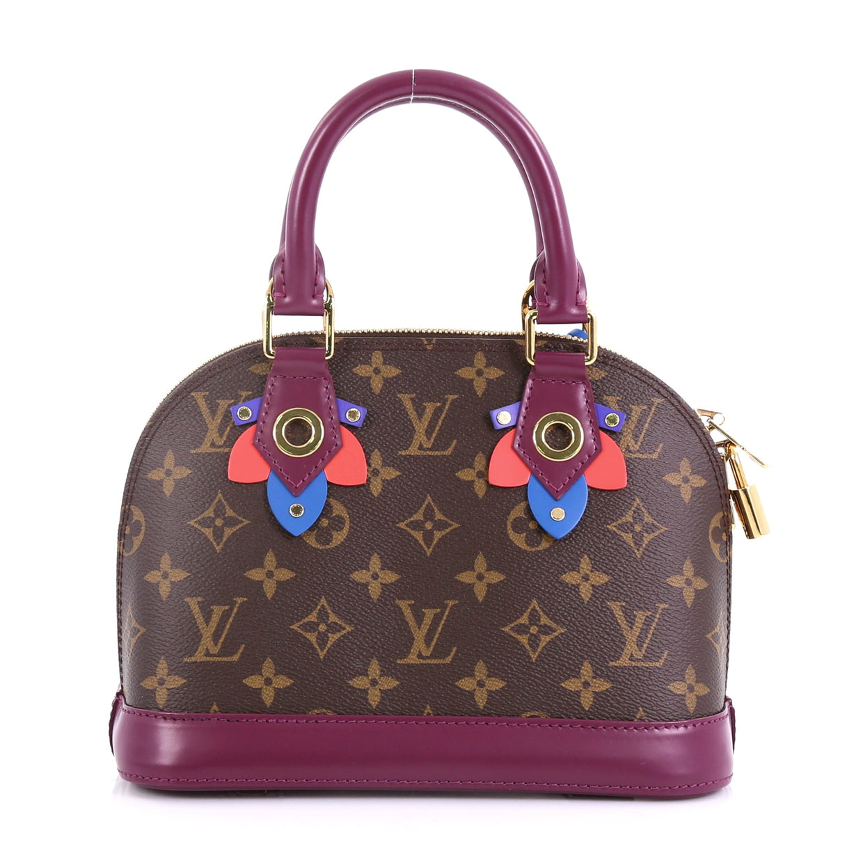Louis Vuitton Alma Handbag Limited Edition Totem Monogram Canvas Bb Rebag