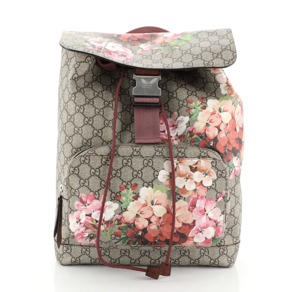 gucci backpack blooms