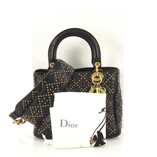 lady dior supple studded