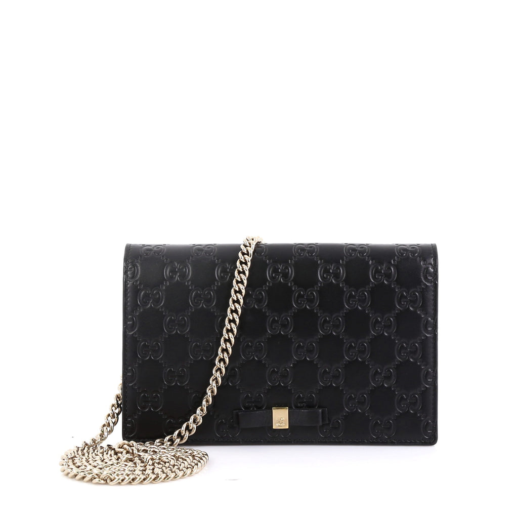 gucci guccissima wallet on chain