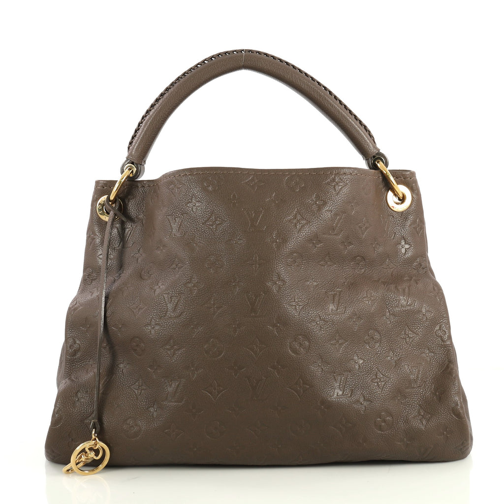Louis Vuitton Artsy Handbag Monogram Empreinte Leather MM Brown 437751 – Rebag