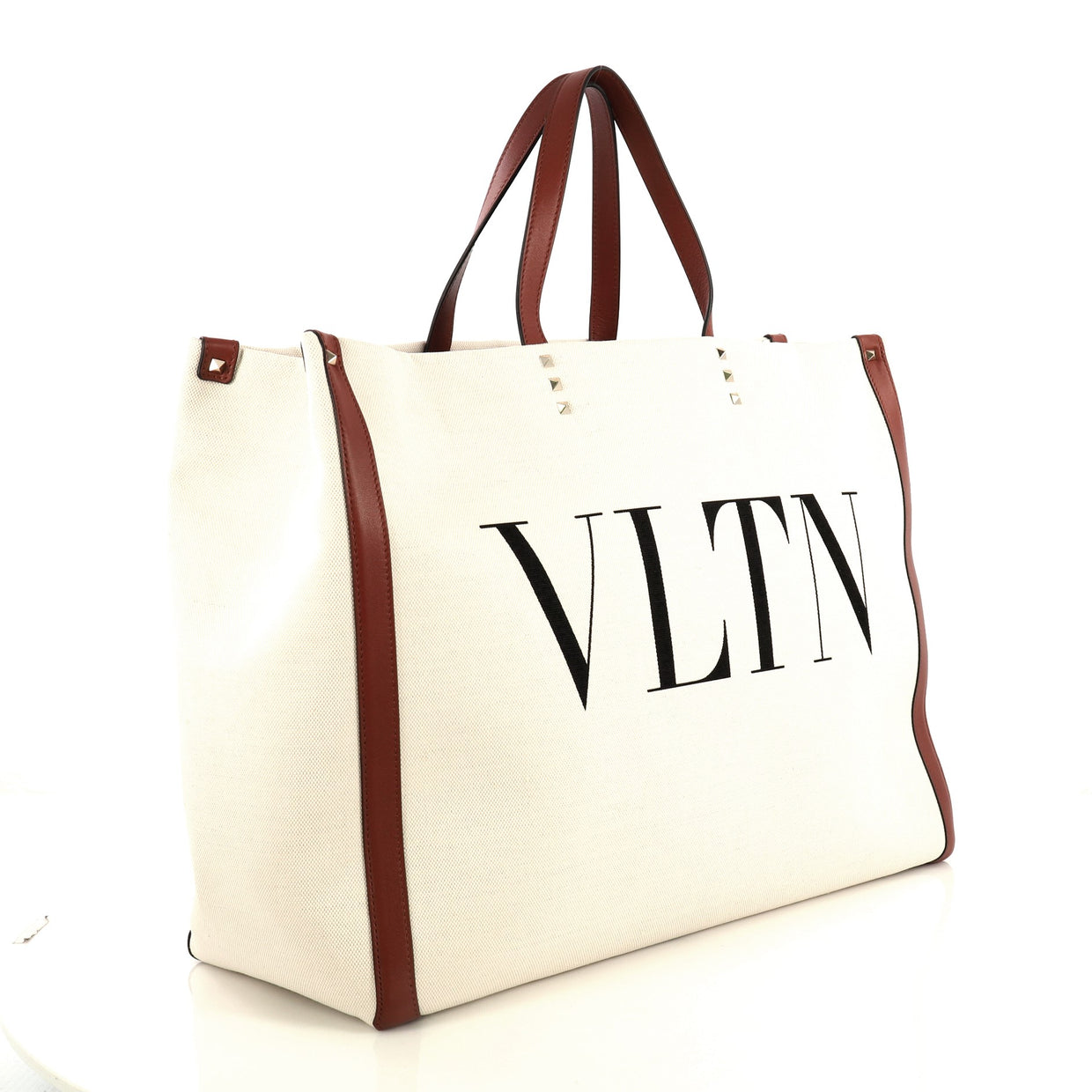 Valentino Garavani Grande Plage VLTN Tote Canvas Large 437902